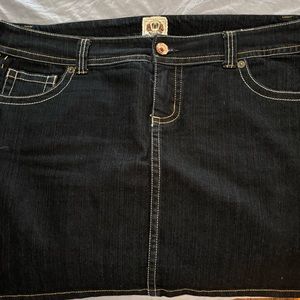 Vintage denim skirt torrid Y2K